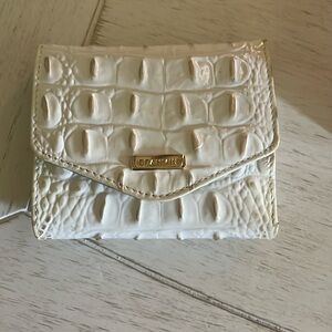 Brahmin small wallet coconut